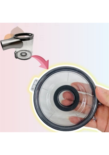 Dreame V12S V16S R20 Elektrikli Süpürge Için Toz Toplama Kabı Alt Kapağı Şeffaf Namlu Alt Kapağı Değişimi (Yurt Dışından) modelleri