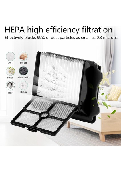 Tineco Ifloor 3 ve Floor One S3 Kablosuz Islak Kuru Elektrikli Süpürge Yedek Parçaları Için Fırça Silindirleri ve Hepa Filtresi (Yurt Dışından) fiyatları