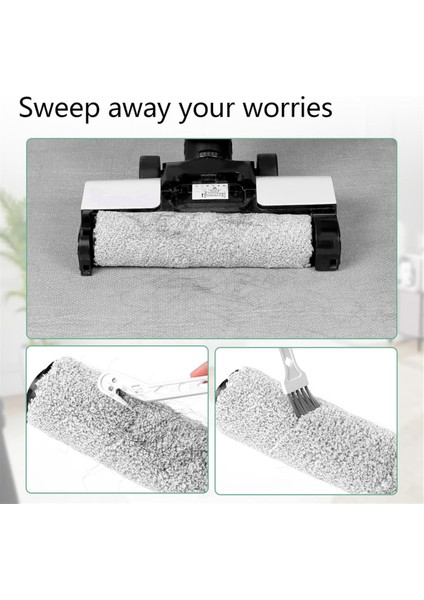 Tineco Ifloor 3 ve Floor One S3 Kablosuz Islak Kuru Elektrikli Süpürge Yedek Parçaları Için Fırça Silindirleri ve Hepa Filtresi (Yurt Dışından) fırsatları