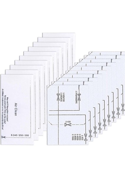 Miele Elektrikli Süpürge Filtresi, 10 Parça Motor Koruma Filtresi ve 10 Parça Elektrikli Süpürge Filtre Seti (Yurt Dışından)