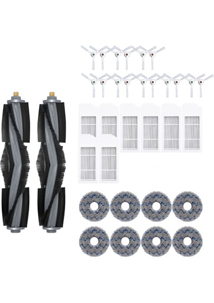 Ecovacs Deebot X1 Omnı / T10 Omnı Aksesuarları Robot Yedek Parça Yedek Aksesuarları Takım (Yurt Dışından)