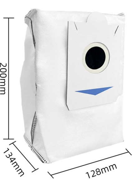 10 Adet Yedek Elektrikli Süpürge Toz Torbaları Ecovacs Deebot X2 Omni X2 Pro Elektrikli Süpürge Parçaları (Yurt Dışından)