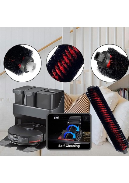 Roborock S7 Maxv Ultra / S7 Pro Ultra Elektrikli Süpürge Ana Yan Fırça Hepa Filtreler Paspas Bezleri Toz Torbaları Aksesuarlar (Yurt Dışından) modelleri