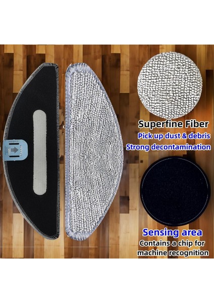 Irobot Roomba Combo I5 / I5+ / J5 / J5 + Robot Süpürge Yedek Parçaları Ana Yan Fırça Hepa Filtre Paspas Pedleri (Yurt Dışından) fırsatları