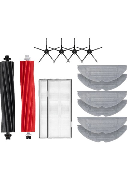 Roborock S8 S8 Pro Ultra S8 + Robotlu Süpürge Paspas Bezi Aksesuarları Yan Fırça Filtresi Değiştirilebilir Yedek Parçalar (Yurt Dışından)