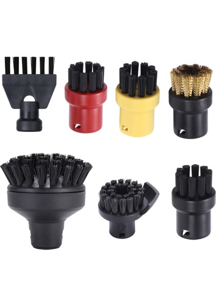 Yuvarlak Fırça Düz Fırça Kafası Karcher Sc1 Sc2 Sc3 Sc4 Buharlı Temizleyici Süpürgesi Için Büyük Yuvarlak Fırça Temizleme Fırçası (Yurt Dışından)