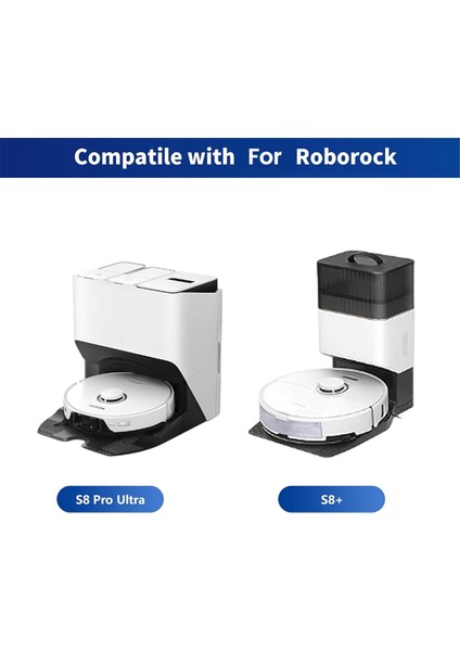 Roborock S8+/s8 Pro Ultra Robot Süpürgeler Için Aksesuar Seti Yedek Parçalar Ana Yan Fırça Hepa Filtreleri (Yurt Dışından) fiyatları