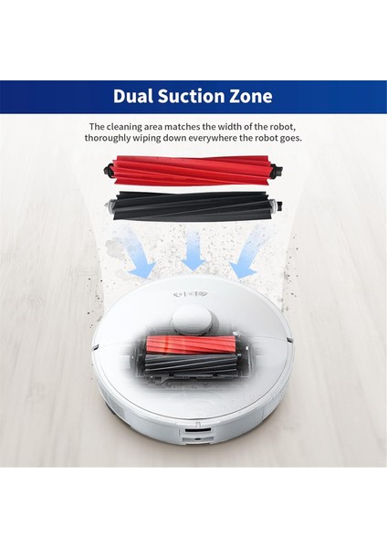 Roborock S8+/s8 Pro Ultra Robot Süpürgeler Için Aksesuar Seti Yedek Parçalar Ana Yan Fırça Hepa Filtreleri (Yurt Dışından) modelleri