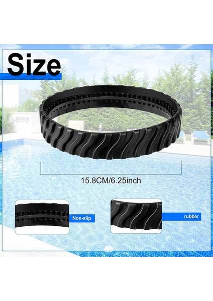 Zodiac Mx8 Elite Mx6 Elite Mx8 Mx6 R0526100 Için 4 Adet Yedek Lastik Parçalar (Yurt Dışından) fırsatları