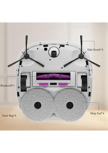 Eureka J12 Ultra Elektrikli Süpürge Ana Yan Fırçalar Hepa Filtreler Paspas Pedleri Toz Torbaları Yedek Parçalar (Yurt Dışından) fiyatları
