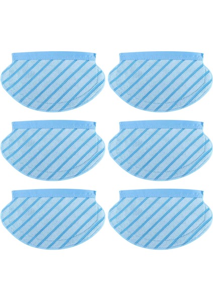 6 Adet Paspas Bezi Pedleri Seti Ecovacs Deebot Ozmo 920 950 Elektrikli Süpürge Parçaları Yedek Ev Aksesuarları (Yurt Dışından)