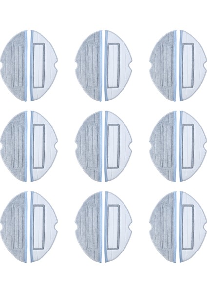18 Adet Yedek Paspas Temizlik Bezi Roborock S7 T7 T7PLUS Robotlu Süpürge Yedek Parçaları (Yurt Dışından)