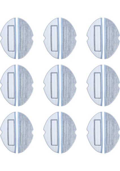 18 Adet Yedek Paspas Temizlik Bezi Roborock S7 T7 T7PLUS Robotlu Süpürge Yedek Parçaları (Yurt Dışından) modelleri