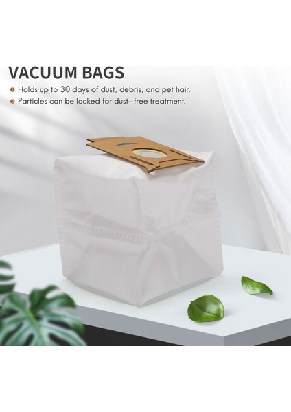 Ecovacs Deebot 2.5l Otomatik Boşaltma Istasyonu Için Tek Kullanımlık Toz Torbası, T8 Aıvı ve T8 Robot Süpürge ve Paspas Temizleyici ile Çalışır (Yurt Dışından) fiyatları