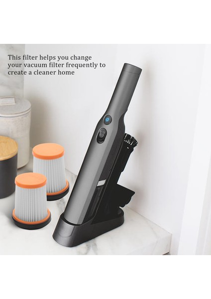 4 Adet Yedek Vakum Filtresi Için Uyumlu Köpekbalığı W1 WV200 WV201 WV205 WV220 Akülü Elektrikli El Süpürgesi (Yurt Dışından) modelleri