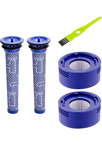 Dyson V7 V8 Akülü Elektrikli Süpürgeler Için Yedek Ön Filtre ve Son Filtre Hepa Filtre Kiti Aksesuarları (Yurt Dışından)