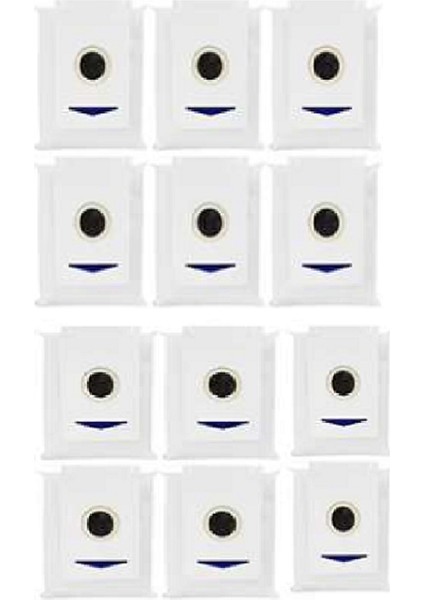 Ecovacs Deebot Yeedi M12 Pro+ T30 Pro Omnı / T30 Max / T30 / DDX14 Süpürge Aksesuarları Için 12 Adet Toz Torbası (Yurt Dışından) fiyatları