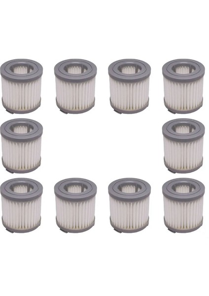 10 Adet Fit Delonghi Colombina Evo XLM353/355/403/405/407/408/409 Elektrikli Süpürge Hepa Filtre Aksesuarları (Yurt Dışından)