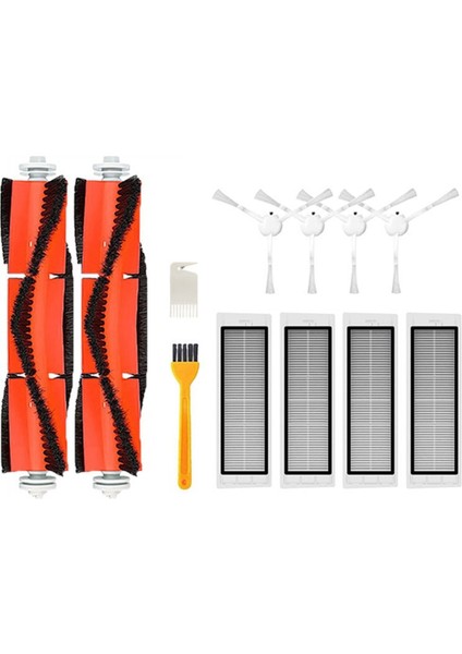 Xiaomi Mijia 1C/STYTJ01ZHM Dreame F9 Robotik Elektrikli Süpürge Hepa Filtre Ana Yan Fırça Aksesuarları (Yurt Dışından)