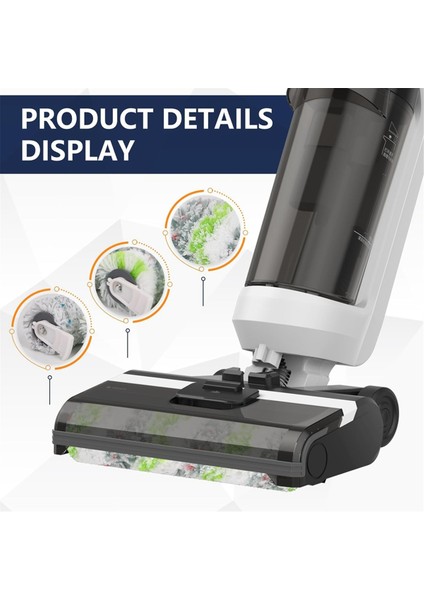 Bissell Crosswave Akülü Max 2554 2590 2593 2596 Serisi Vakum Fırça Rulo + Evcil Hayvan Fırça Rulo + Filtreler Için Yedek Parçalar (Yurt Dışından) fırsatları