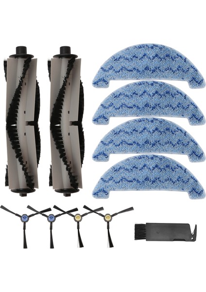 Polaris Pvcr 3900 Iq Ev Robotu Süpürge Yedek Aksesuarları Silindir Ana Yan Fırça Paspas Bez Bez (Yurt Dışından)