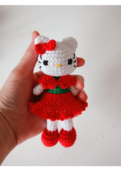 2'li Amigurumi Oyuncaklar (Kurbağa ve Hellokitty) fiyatları