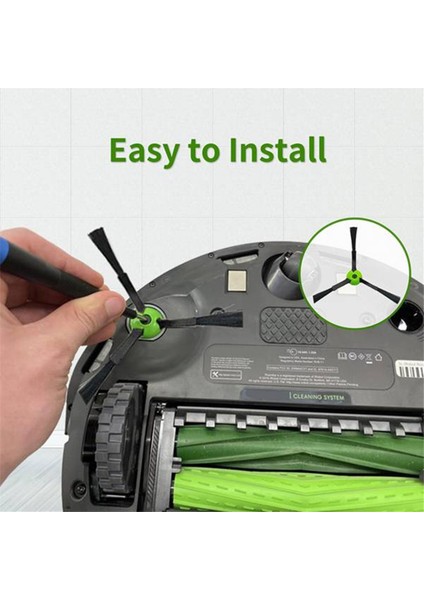 Irobot Roomba Combo 10 Max Robot Süpürge Aksesuarları Için Yedek Parçalar Ana Fırça Hepa Filtre Paspas Bezi Toz Torbası (Yurt Dışından) modelleri