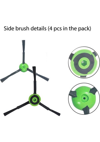 Irobot Roomba Combo I5 / I5+ / J5 / J5 + Robotlu Süpürge Ana Yan Fırça Hepa Filtre Aksesuarları Yedek Parçalar (Yurt Dışından) fiyatları