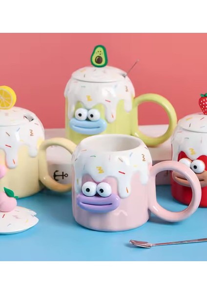 Sevimli Meyve Karakterli Seramik Kupa fiyatları