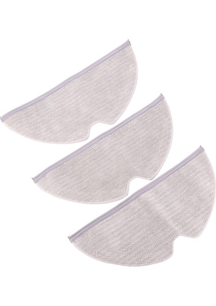 Mijia 1c Dreame F9 Süpürme Paspas Pedi Robot Süpürge Aksesuarları Için 3 Adet Yedek Paspas Bezi (Yurt Dışından)