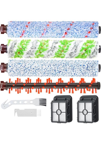 Bissell Crosswave 2328 1785 2306 3888A Vakum Fırça Ruloları ve Filtre Için Crosswave Fırça Yedek Parçaları ve Filtre (Yurt Dışından)