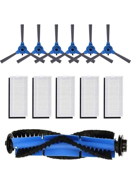 Eufy Robovac 11S, Bagotte BG600, Imatine C800, Deenkee DK600 Toz Emiş Robotu Için Filtre Ana Yan Fırça (Yurt Dışından)