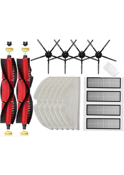 Roborock S5 Max S50 S502 S55 S6 Saf E4 E5 Xiaomi Robot 1 S Elektrikli Süpürge Fırçası Mops Hepa Filtreler Aksesuarları (Yurt Dışından)