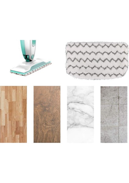Shark Steam Mop S1000 S1000A S1000C S1000WM S1001C Elektrikli Süpürgeler Için 5 Paket Buharlı Paspas Yedek Pedleri (Yurt Dışından) modelleri