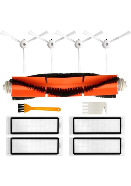 Xiaomi Mı Robot Vakum Için 1/2/1s/rockrobo Vakum V1/s5 Max/s6 MAXV/E25 Ana Yan Fırça Hepa Filtre (Yurt Dışından)