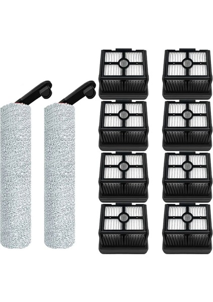 Dreame H12PRO/PLUS/M13BETA Yumuşak Rulo Fırça Hepa Filtre Yedek Yedek Parça Aksesuarı (Yurt Dışından)