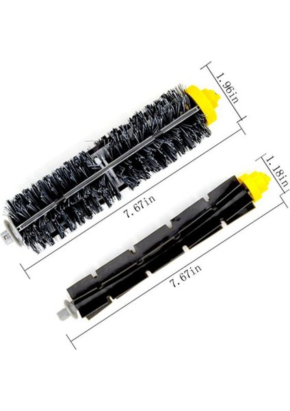 Irobot Roomba 600 Serisi Için Yedek Parçalar 605 664 671 692 691 694 650 660 Robotik Elektrikli Süpürge Ana Yan Fırça (Yurt Dışından) fiyatları