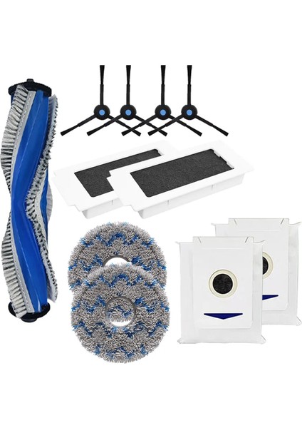 Ana Yan Fırça Hepa Filtre Paspas Bezi Ecovacs Debot T30 Pro Omni Elektrikli Süpürge Yedek Yedek Parça (Yurt Dışından)