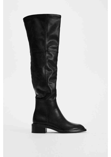 Allbucks Zara, Dize Kadar Düz Çizme ABZRA1007