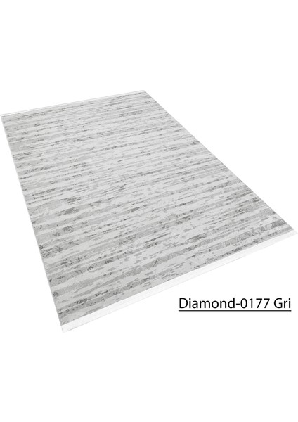 Decoser Diamond Koleksiyonu Dokuma Halı DH0177 Gri