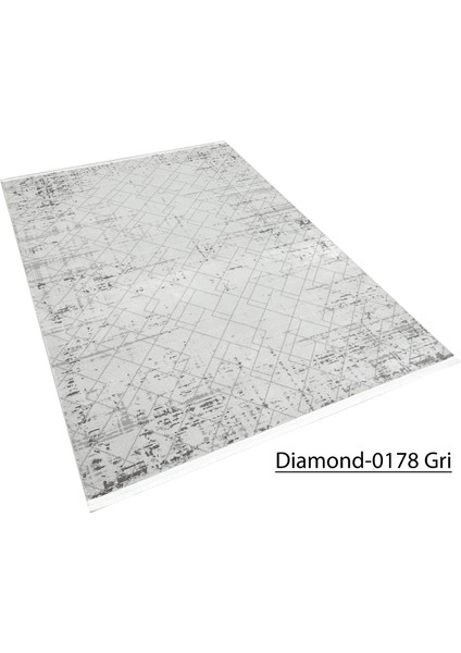 Diamond Koleksiyonu Dokuma Halı DH0178 Gri
