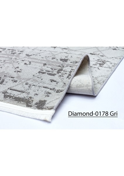 Diamond Koleksiyonu Dokuma Halı DH0178 Gri