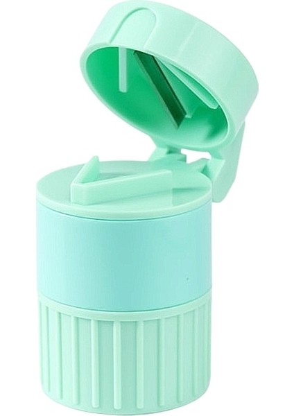 Taşınabilir Küçük Ilaç Kutusu - Ilaç Kesici - Ilaç Öğütücü - Çok Fonksiyonlu Tablet Ayırıcı ve Ilaç Kırıcı (Yurt Dışından)