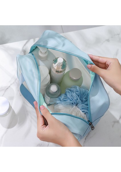Ekstra Büyük Transparent Makeup Bag - Pvc Toilet Storage Bag - Bath, Swimming, Beach Bag (Yurt Dışından) modelleri