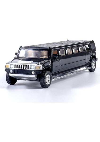 Yüksek Simülasyon 1:32 Alaşım Hummer Limuzin Metal Diecast Araba Modeli Geri Çeken Müzikal Çocuk Oyuncak Araçları Noel Hediyesi | Diecasts & Oyuncak Araçları (Yurt Dışından)