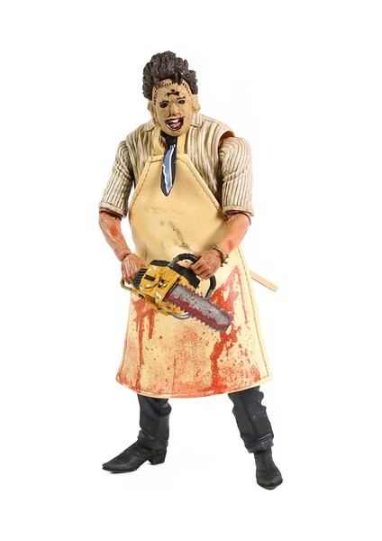 18CM Neca Texas Testere Katliam Pvc Aksiyon Figürü Koleksiyon Model Oyuncak 7 (Yurt Dışından)