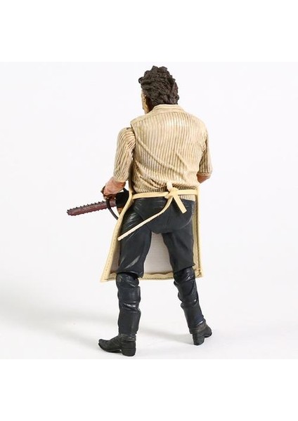 18CM Neca Texas Testere Katliam Pvc Aksiyon Figürü Koleksiyon Model Oyuncak 7 (Yurt Dışından)