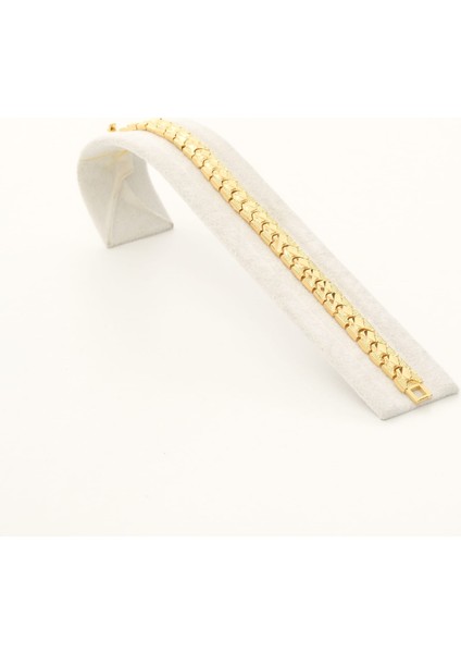 Desenli Çelik Bileklik