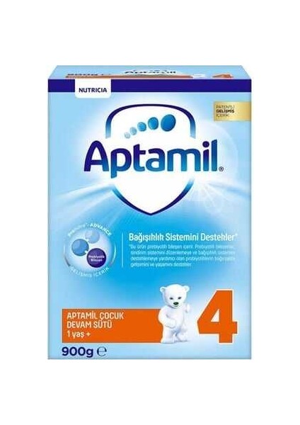 Aptamıl 4 900GR 1 Yaş+ Çocuk Devam Sütü