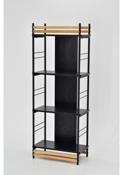 Rafito Metal & Ahşap Bohem 4 Raflı Mdf Çok Amaçlı Mutfak RAFI - 30*160 CM